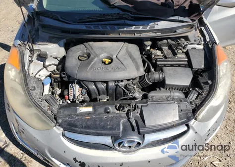 2012 Hyundai Elantra Gls from USA, damaged, VIN 5NPDH4AE4CH080552